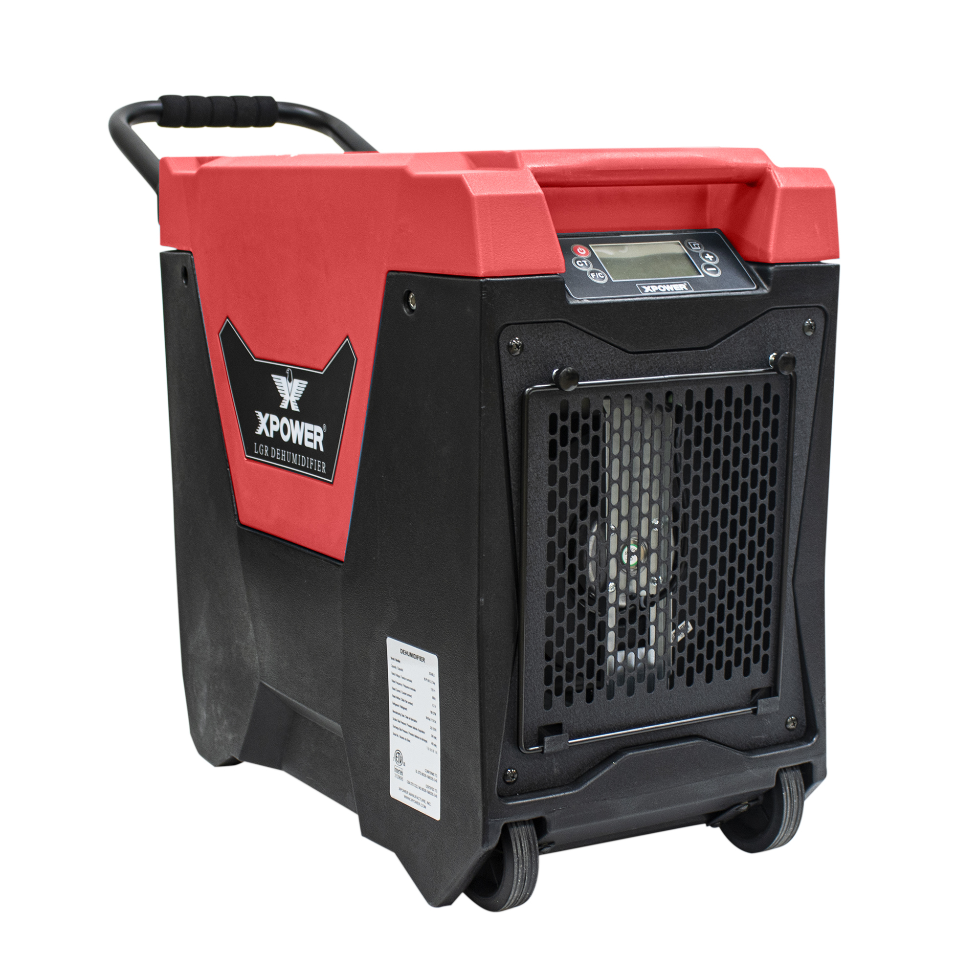 XPOWER, LGR Commercial Dehumidifier - Red, Volts 115 Amps 6.7 Model# XD-85L2-Red